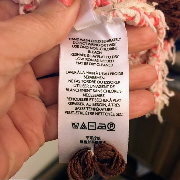 Anthropologie Pilcro Textured Poncho Top - Picture 7 of 11